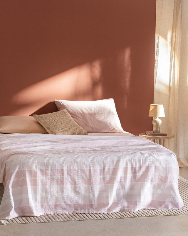 Ecocell Printed King Size Lightweight Blanket - Soft Summer Bedspread