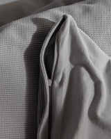 Soft Combed Cotton Single Duvet Cover Set - Jersey Knit Comfort