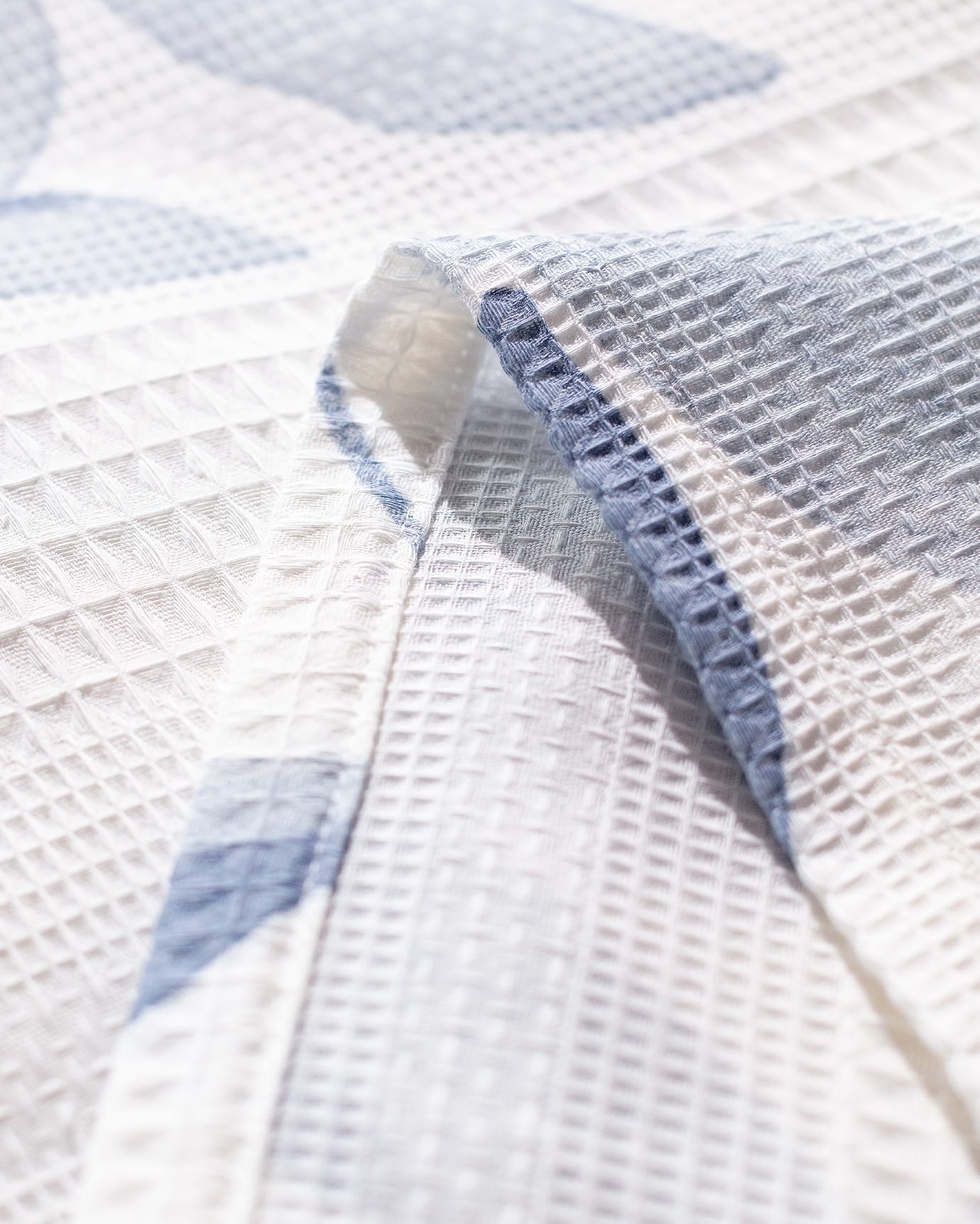 Cotton Lyocell Blend Double Pique - Verger Printed Design