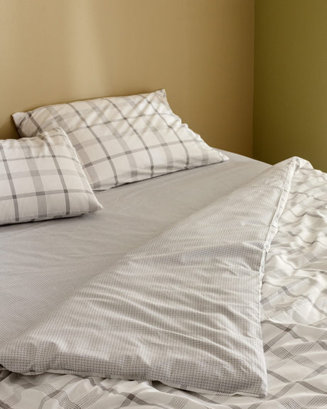Full Queen Ranforce Cotton Printed Duvet Cover Bedding Set