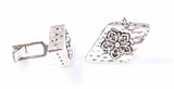 Men's Handmade 925 Sterling Silver Filigree Cufflinks