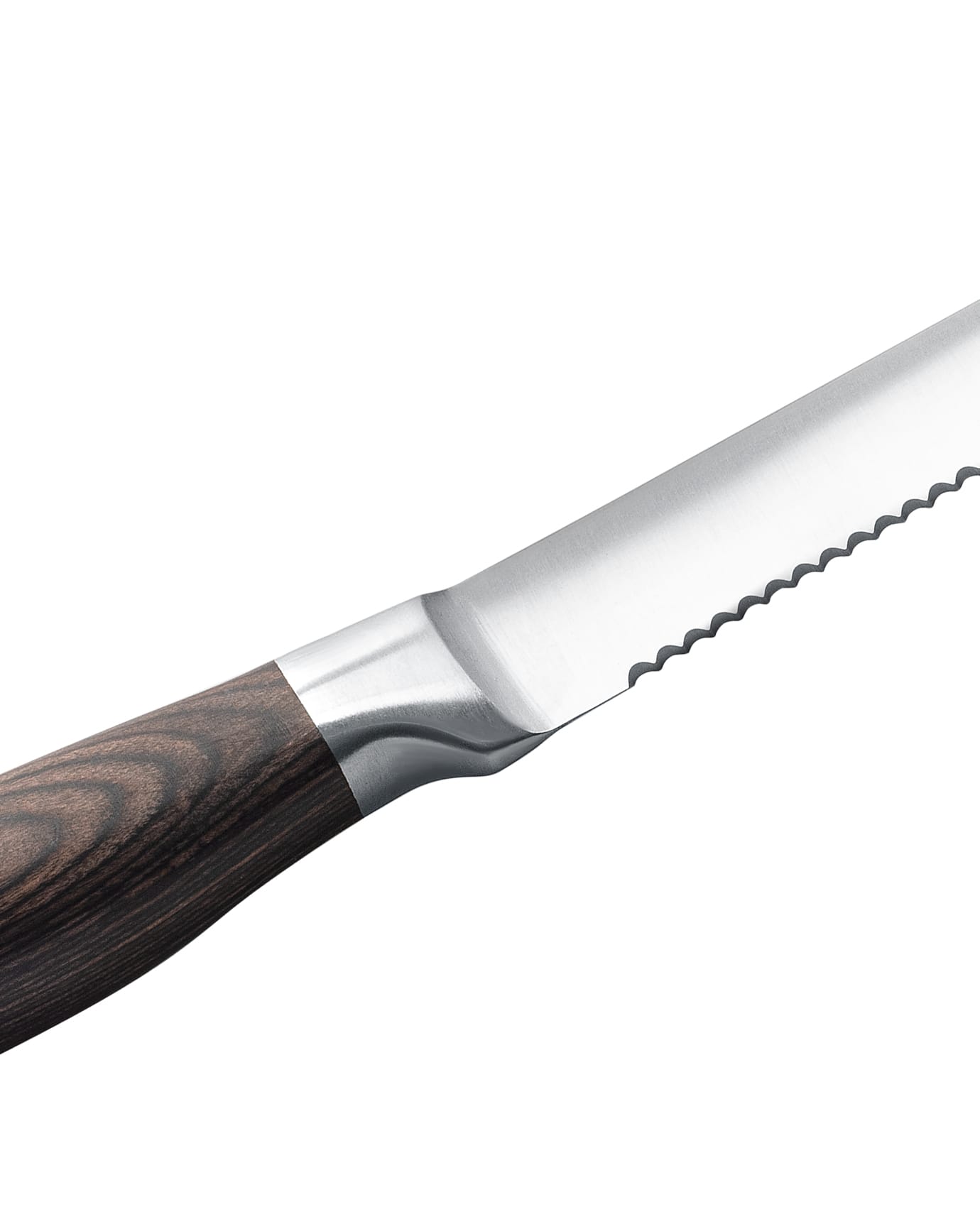 Brown Handle Meat Carving Knife