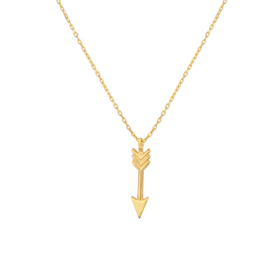 Náhrdelník s přívěskem ve tvaru šípu ze stříbra 925 - Elegantní a symbolický design