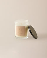 Black Scented Glass Jar Candle - 190g Aromatic Home Fragrance