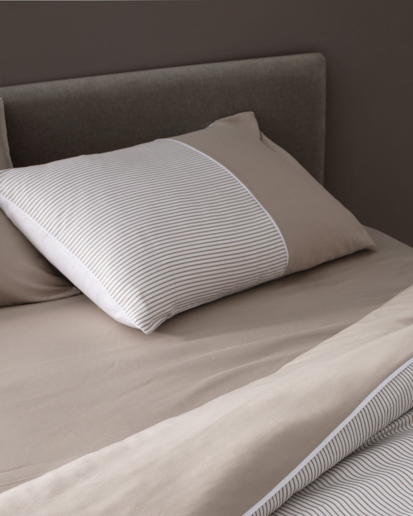 Luxury 100% Cotton Double Duvet Cover Set - Printed Satin