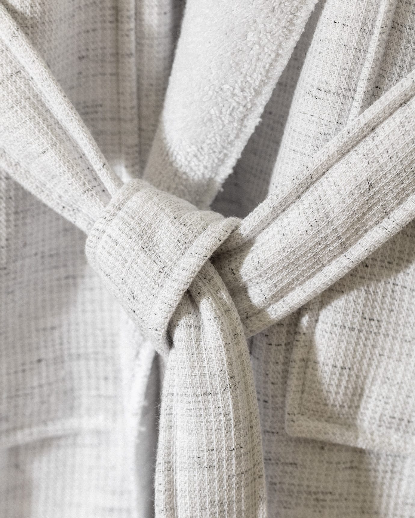 100% Cotton Hooded Unisex Bathrobe