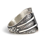 Premium 925 Sterling Silver Handcrafted Onyx Men's Ring