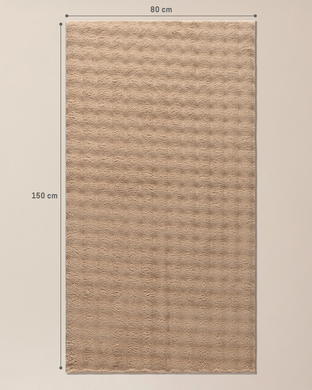 Bubble Textured Soft Area Rug - Modern Home Decor