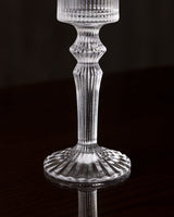 Clear Glass 4-Piece Champagne Flute Set - Parisian Elegance
