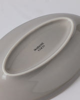 New Bone China Oval Plate - Modern Minimalist