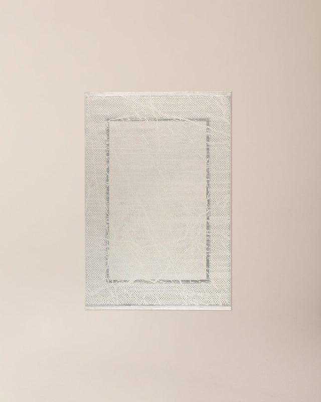 Turkish Fayence Pattern Area Rug for Living Room & Bedroom