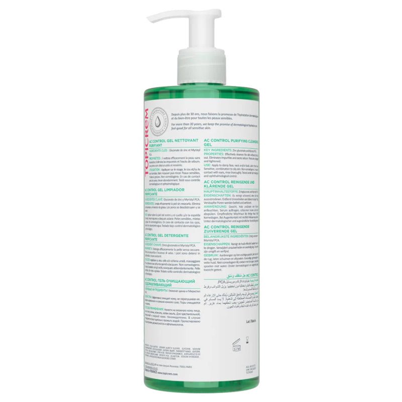 AC Purifying Cleansing Gel - Sebum - Balancing, Non - Drying Formula - TryAladdin