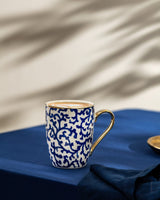 New Bone China Mug - Modern Two-Tone Aesthetic