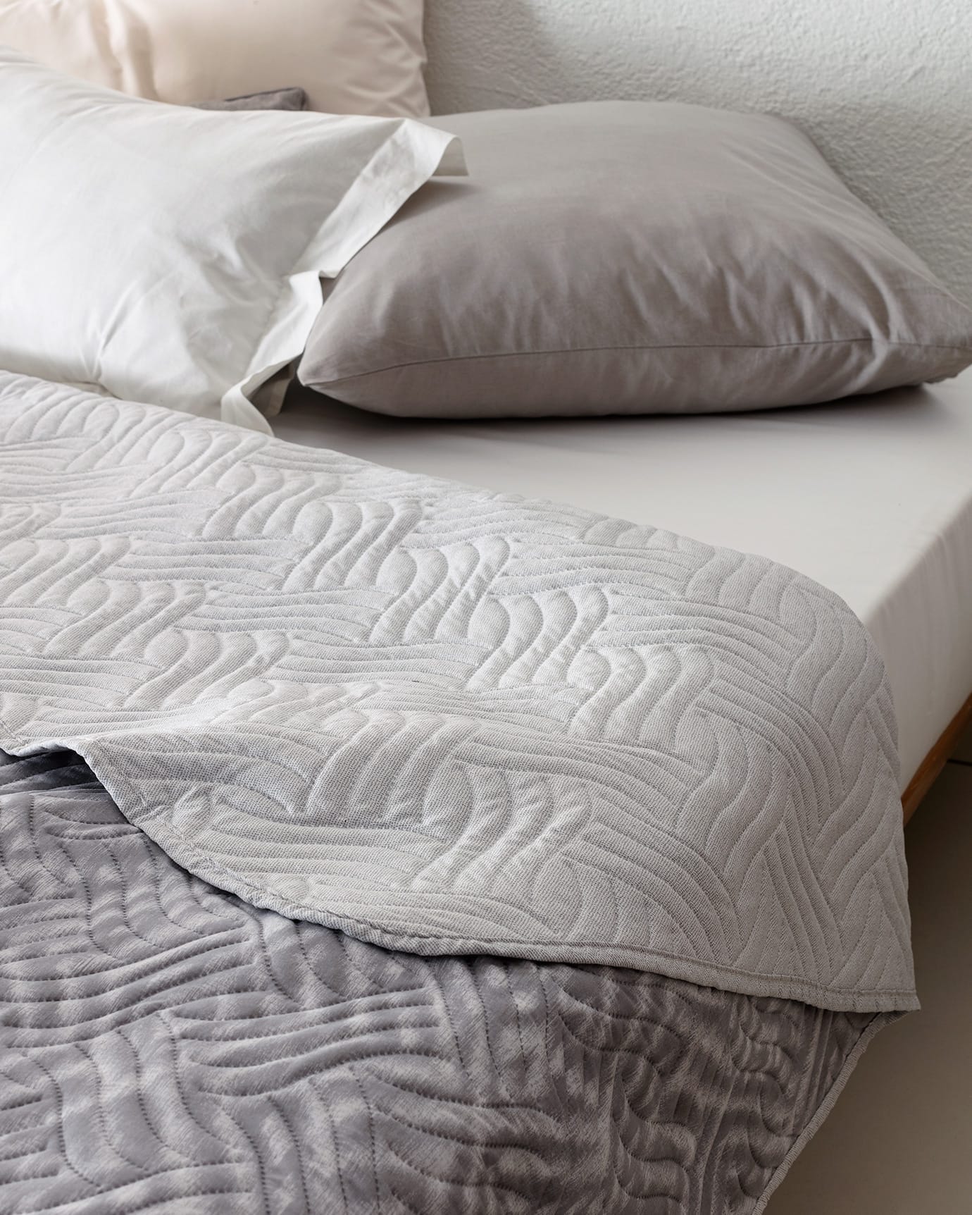 King Size Printed Bedspread Cover - Darcia Pattern