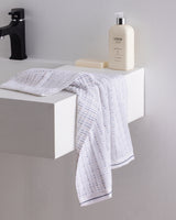 Cotton Blend Face Towel - Elegant Grenat Design