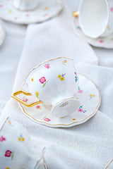 Acar Camilla Premium Porcelain Turkish Coffee Cup Set - 6 x 90ml - TryAladdin