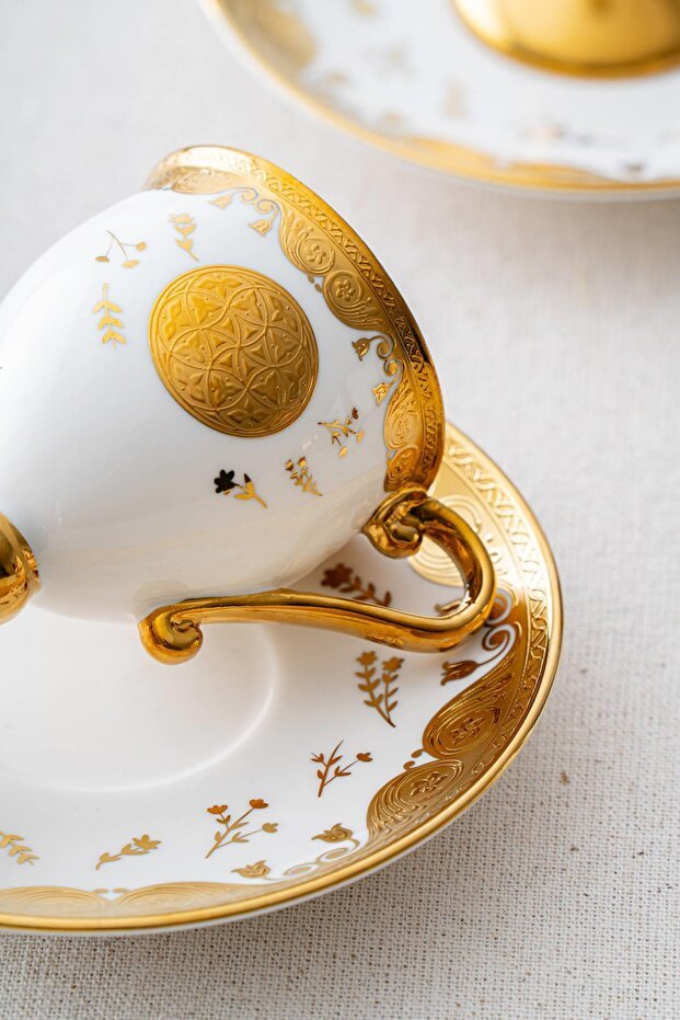 Acar Diallo Premium Turkish Coffee Cup Set - 6 Piece, 90ml - TryAladdin