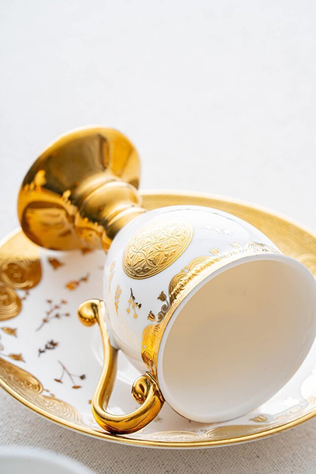 Acar Diallo Premium Turkish Coffee Cup Set - 6 Piece, 90ml - TryAladdin