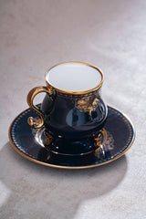 Acar Hemera Professional Turkish Coffee Cup Set - 6 Person, 90ml Capacity - TryAladdin