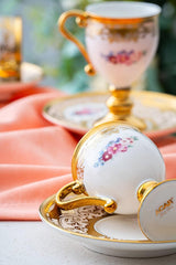 Acar Julius Professional Turkish Coffee Cup Set - 6 Person, 90ml Capacity - TryAladdin