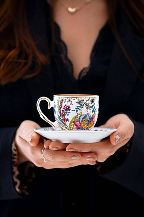 Acar Kaira Premium Turkish Coffee Cup Set - 6 x 90ml - TryAladdin