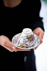 Acar Kaira Premium Turkish Coffee Cup Set - 6 x 90ml - TryAladdin