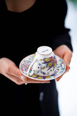 Acar Kaira Premium Turkish Coffee Cup Set - 6 x 90ml - TryAladdin