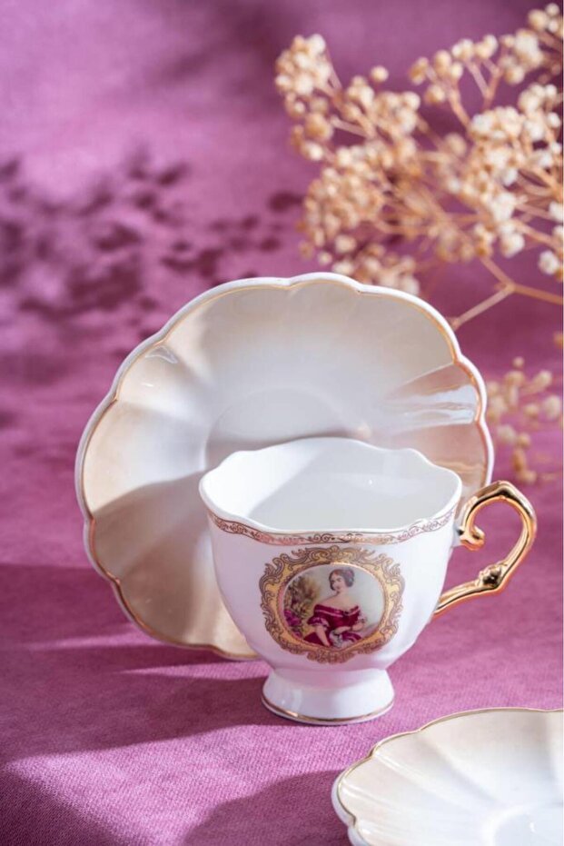 Acar Mandorla Premium Turkish Coffee Cup Set - 6 - Piece - TryAladdin