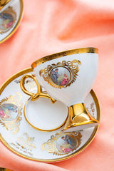 Acar Rosanna Premium Turkish Coffee Cup Set - 6 Piece, 90ml - TryAladdin