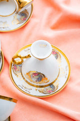 Acar Rosanna Premium Turkish Coffee Cup Set - 6 Piece, 90ml - TryAladdin