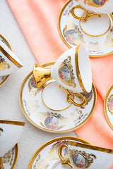 Acar Rosanna Premium Turkish Coffee Cup Set - 6 Piece, 90ml - TryAladdin