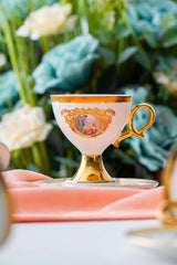 Acar Rosanna Premium Turkish Coffee Cup Set - 6 Piece, 90ml - TryAladdin