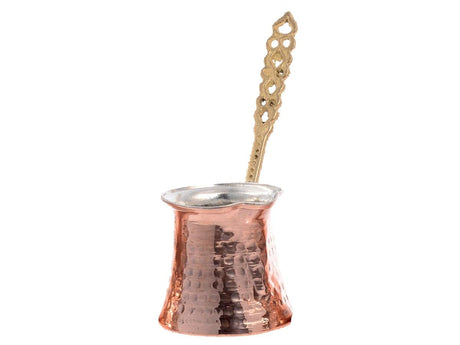 Acar | Turkish Coffee Pot Small Metal Handle - Copper