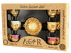 Acar | Turkish Coffee Set of Six - Tulip - Gilded - Gold