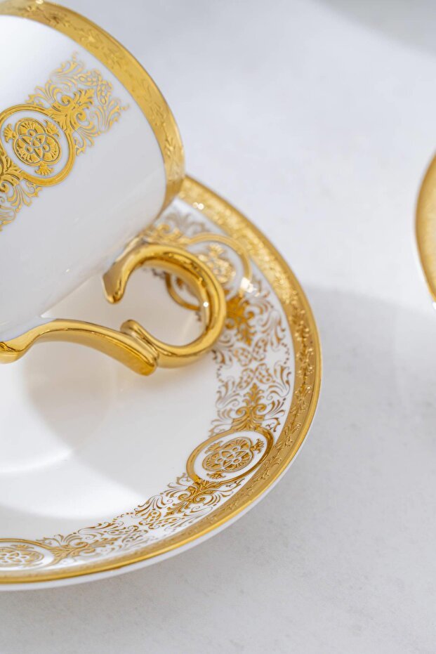 Acar Velelya Premium Turkish Coffee Cup Set - 6 - Piece - TryAladdin