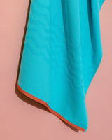 Fourne 100% Cotton Beach Towel - Quick-Dry & Plush Comfort