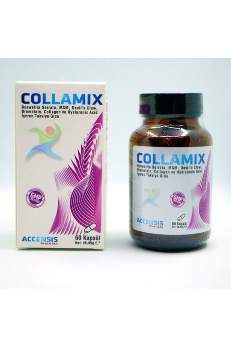ACCENSIS PHARMA Collamix Joint & Skin Support Supplement - 60 Capsules - TryAladdin
