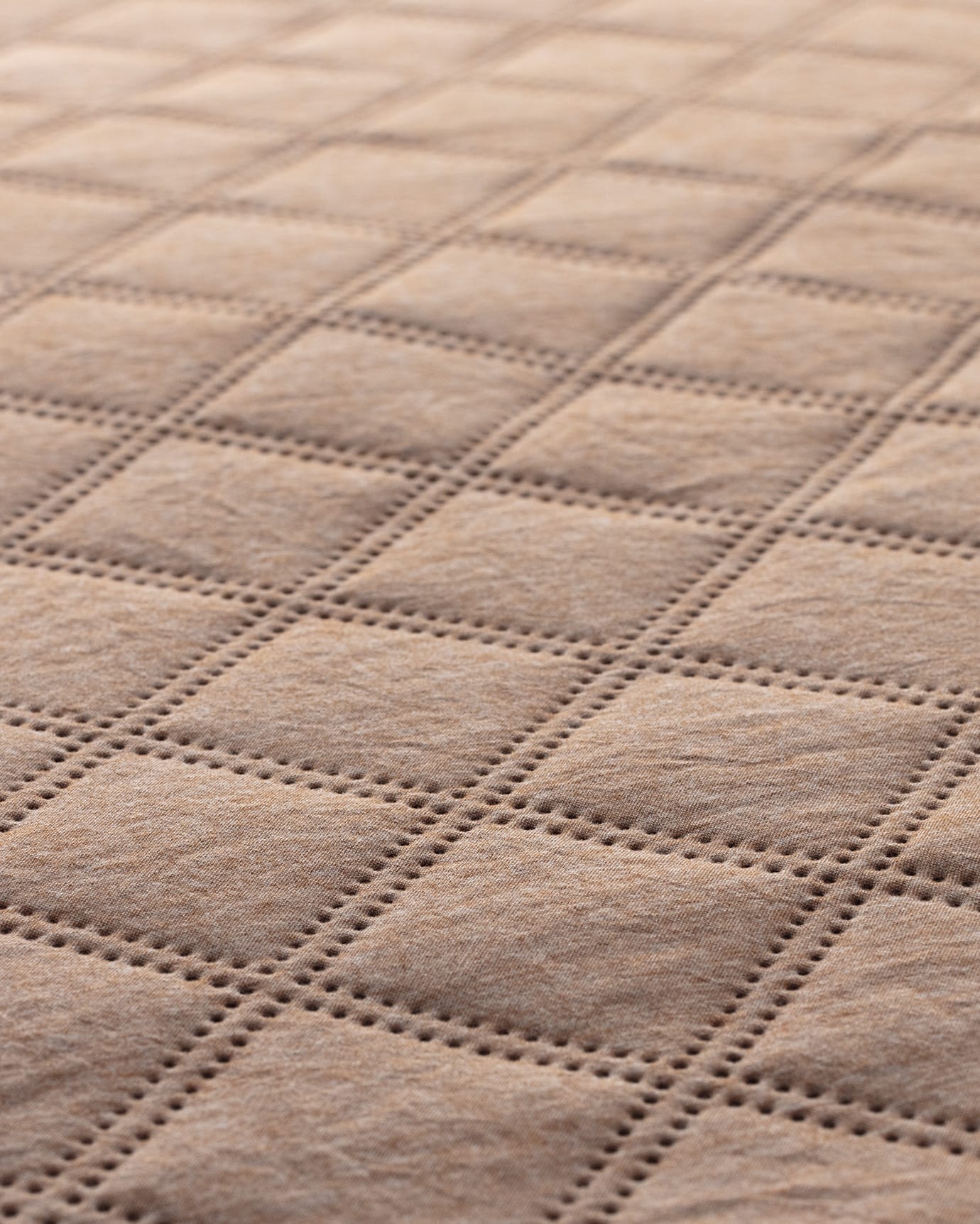 Soft Cotton Single Bedspread - Inviting Terracotta Shade