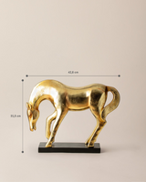 Elegant Gold Decorative Sculpture for Home Decor