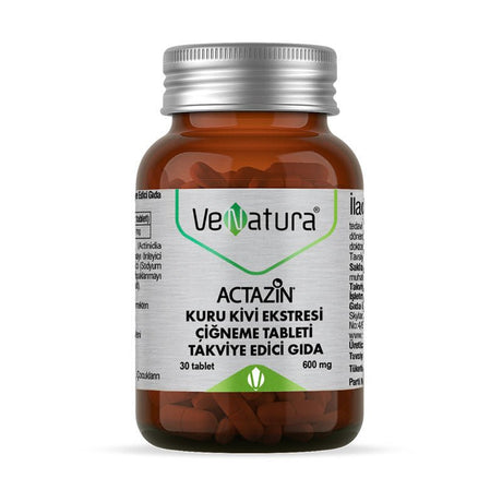 Actazin Dry Kiwi Extract Chewable Tablets - Digestive & Gut Health - TryAladdin