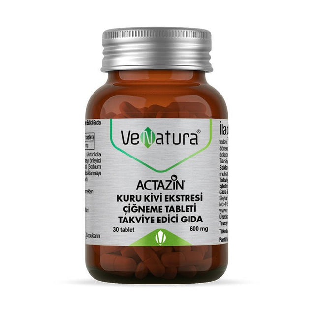 Actazin Dry Kiwi Extract Chewable Tablets - Digestive & Gut Health - TryAladdin