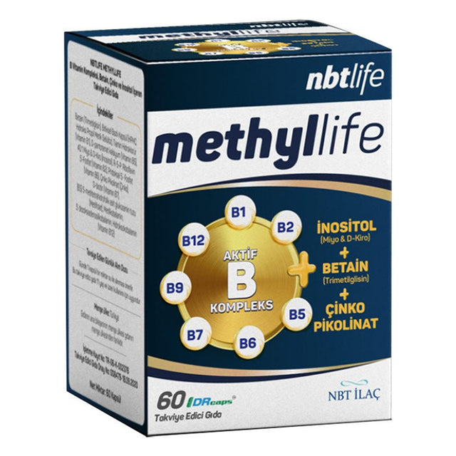 Active B Vitamin Complex - Advanced Methylation Support Capsules - TryAladdin