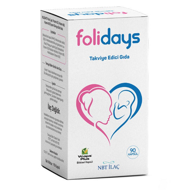 Active Folate & B12 Complex - Daily Adult Vitamin Support Capsules - TryAladdin