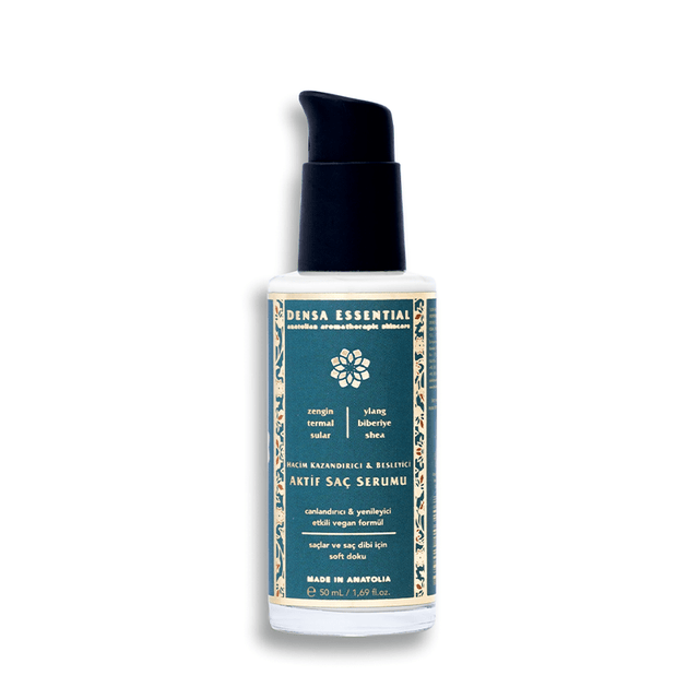 Active Hair Serum - Volume, Anti - Frizz & Nourishing with Niacinamide & Hyaluronic Acid - TryAladdin