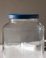 Frasco cuadrado de vidrio para almacenamiento de alimentos de 1600 ml con tapa hermética