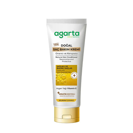 Hair Cream - Keratin & Shea Butter for Soft, Strong, Frizz-Free Hair