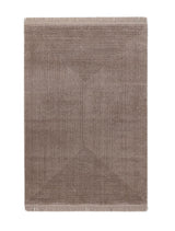 Mink Fringed Area Rug - Soft & Stylish Floor Decor