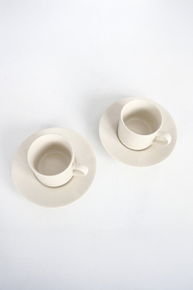 Adler Premium Porcelain Turkish Coffee Cup Set - 12 - Piece 6 - Person - TryAladdin