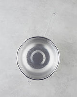 Scolapasta professionale in acciaio inossidabile 40cm grigio