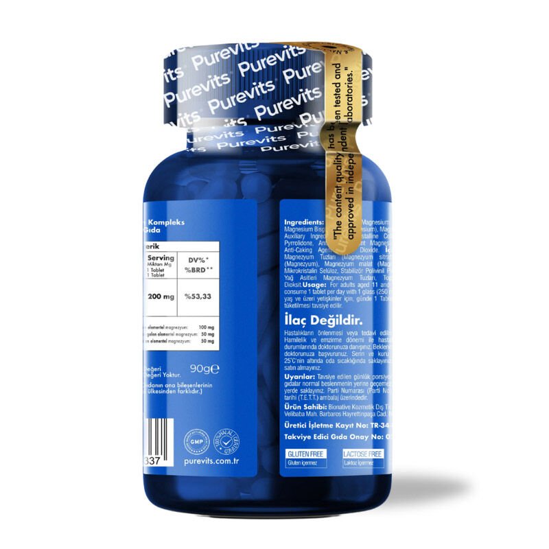 Advanced Magnesium Complex - Triple Blend for Daily Wellness Support - TryAladdin